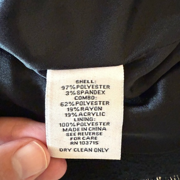 NWT ADORABLE Nanette Lepore black sequin blazer jacket women's S - Picture 2 of 11